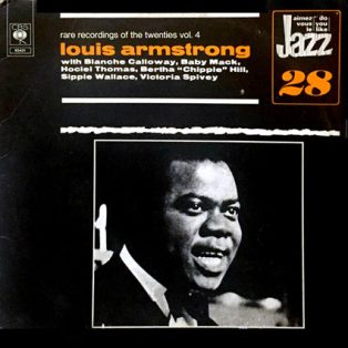 Armstrong, Louis - Rare Recordings Of The Twenties, Vol.4
